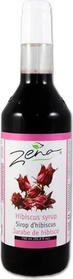 Produktbild von ZENA Sirup Hibiskus 750ml | aus Hibiskusextrakt | Hibiscus Syrup