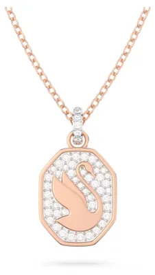 Produktbild von Swarovski Damen Halskette Schwan Anhänger Rosegold 5628549