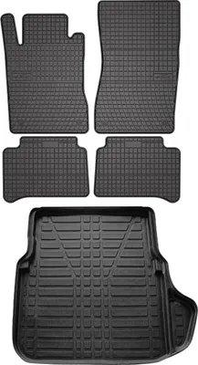 Immagine prodotto di Set di tappetini e rivestimenti per il bagagliaio per Mercedes Classe E W211 berlina 2003-2009 in gomma