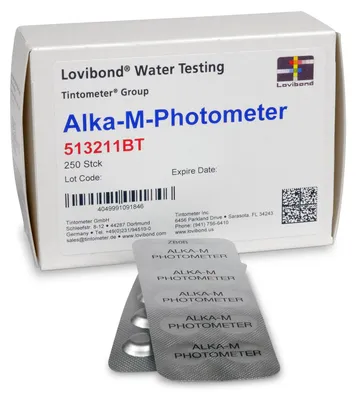 Produktbild von Alka-M Photometer 250 Tabl. (1 Karton)