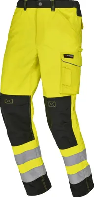 Produktbild von PARKSIDE PERFORMANCE® Herren Softshell-Arbeitsbundhose, reflektierend (Gelb, 58)