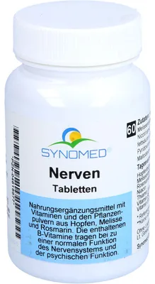 Produktbild von SYNOMED Nerven Tabletten, 60 St. Tabletten