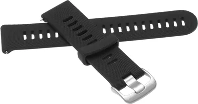 Produktbild von vhbw Ersatz Armband kompatibel mit Garmin Forerunner 645 Fitnessuhr, Smartwatch - 12 + 8,7 cm Silikon schwarz