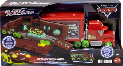 Produktbild von Cars Transformující se kamion Mack Hauler svítící ve tmě
