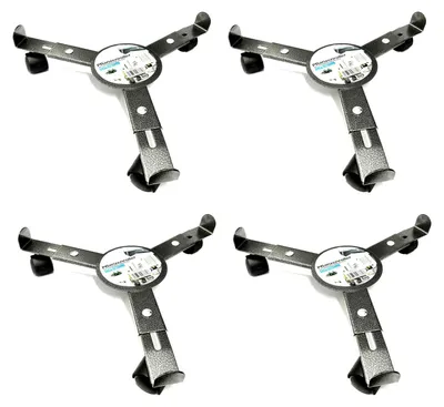 Immagine prodotto di 4 rulli per piante - Rotondi - In metallo - Diametro 25-30 cm