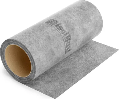 Produktbild von Isolbau Dichtband P3 Grau 250 mm - 10 m Abdichtband Wasserdichtes Dichtungsband für Sanitär, Dusche, Bad und Fliesen, Balkon und Terrasse, Abdichtung für Innen- & Außenbereich