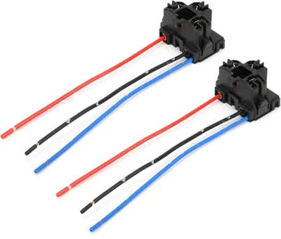 Obrázok produktu pre 2 pätice žiaroviek H4 s medeným vodičom, vysoko odolné voči teplu, plug-and-play, 12 V