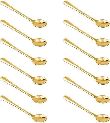 Image de Mini-pelle en acier - 7,4 x 1,6 cm - Petite pelle pratique pour le sucre