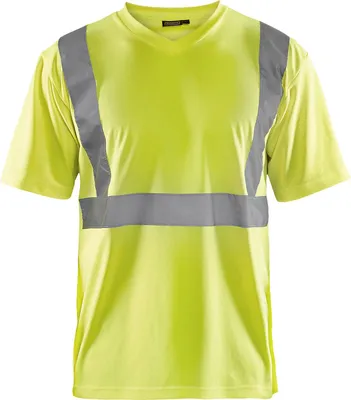 Produktbild von Blakläder High Vis T-Shirt 3313 1009 in div. Farben, Farbe:gelb, Größe:M