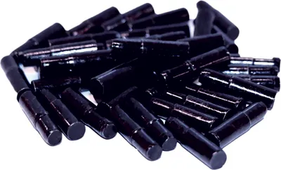Produktbild von Steckbodenträger Maxi, Bohr ø 5 mm, verzinkt schwarz, 40 Stück