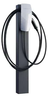 Produktbild von Tesla Wallbox Standfuß VoltStand mit Bodenanker Anthrazit
