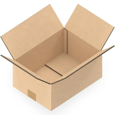 Produktbild von KK Verpackungen 500 Stück Versandkartons 380 x 280 x 180 mm Kartons 2-wellig BC-Welle, Faltkartons