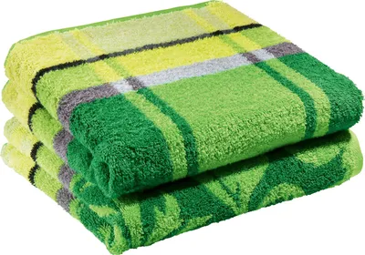 Produktbild von Erwin Müller Duschtuch Ludwigsburg" 2er-Pack apfelgrün 70x140 cm"