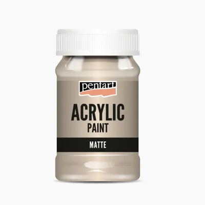 Obrázok produktu pre PENTART akrylová farba matná, 100 ml, béžová