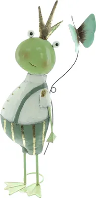 Produktbild von Figur "Frosch mit Schmetterling"