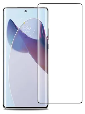 Produktbild von Für Motorola Moto X40 4D Display Full LCD Curved H9 Hart Glas Folie Panzer Schutz Zubehör