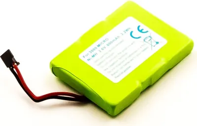 Produktbild von Akku für Siemens Gigaset 3010 Micro NiMH 3,6 Volt 500 mAh grün.