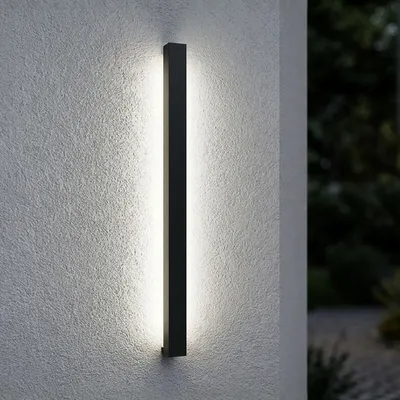 Produktbild von LED Außenwandleuchte VT-1176-A, Anthrazit, Aluminium, IP65, H 101 cm
