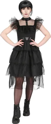 Produktbild von Smiffys - Kostüm-Kleid Abschlussball - Damen SM1454 (M) (Schwarz)