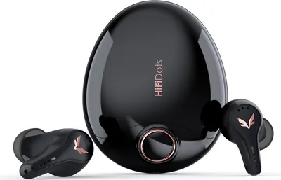 Produktbild von Mifo FiiTii HiFiDots aptX Verlustfreie kabellose Kopfhörer BT 5.3 Adaptive aktive Geräuschunterdrückung, HiFi-Stereo, Schwarz