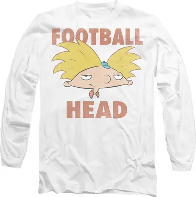 Produktbild von Hey Arnold! - "Football Head" T-Shirt für Herren/Damen Uni TV10797 (XXL) (Weiß)