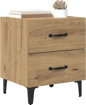Immagine prodotto di vidaXL Comodino rovere artigianale 40 x 35 x 47,5 cm Materiale in legno