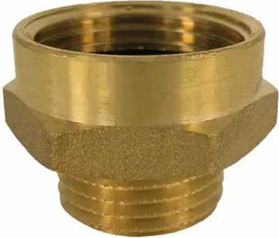 Obrázek produktu pro Závitové šroubení mosazná dvojitá vsuvka prodloužená 1" samice x 1/2" samec