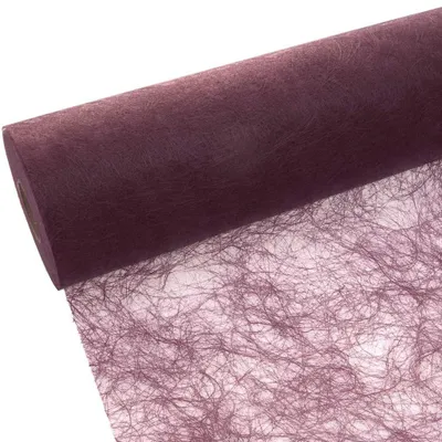 Productafbeelding van Tafelband Bordeaux, 20 cm breed, rol van 25 meter
