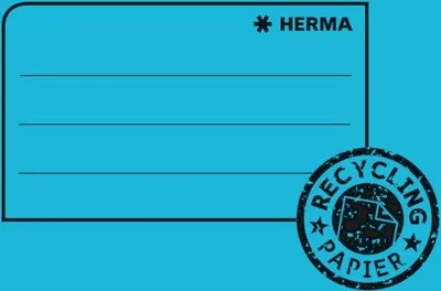 Produktbild von HERMA 5517, Türkis, Papier, Mann/Frau, 153 mm, 212 mm, 1 Stück(e)