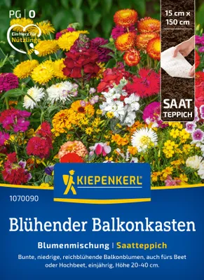Artikelbild 2 von 'Blumen-Mischung Blütenreicher Balkonkasten (Saatteppich)'