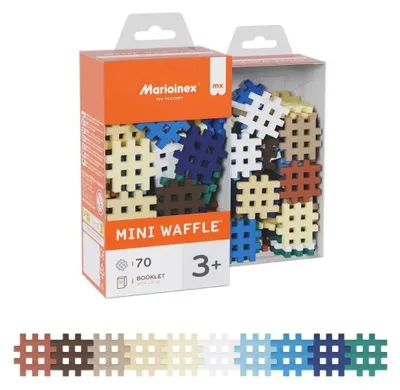 Image de Mini-blocs Waffle, 70 pièces - Marioinex
