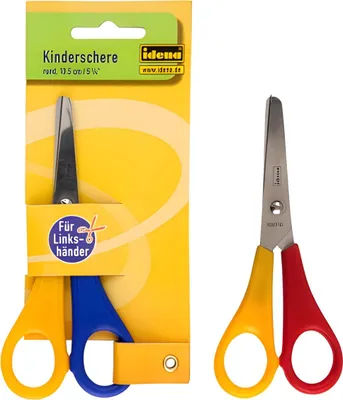 Obrázok produktu pre Detské nožnice Idena okrúhle ľavé