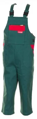 Immagine prodotto di Salopette per bambini, verde e rossa