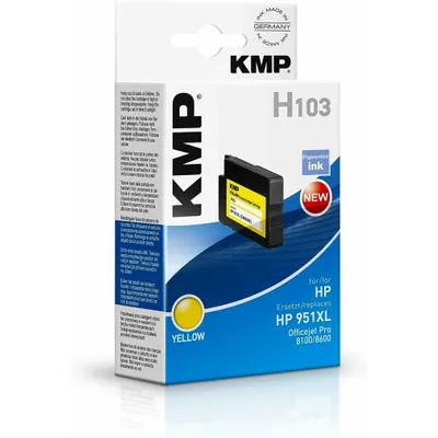 Produktbild von KMP Patrone HP CN046AE NR.951XL yellow 1500 S. H103 refilled