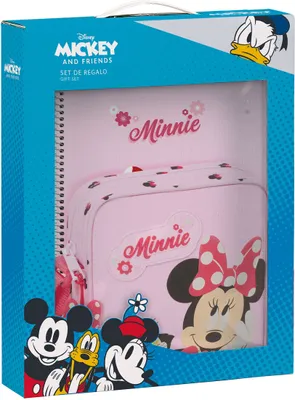 Produktbild von Geschenkset Minnie Mouse Naive Rosa 2 Stücke