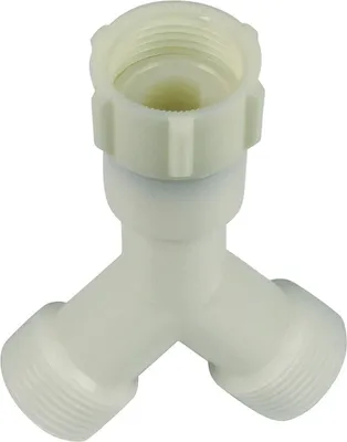 Produktbild von easyPART passend für 10005936 EUROPART Gabelanschluss Y-Verteiler PVC UNIVERSAL für Zulaufschlauch 3/4" Waschmaschine