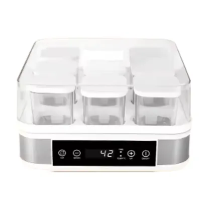 Immagine prodotto di Yogurtiera - Yogurtiera - Per uso domestico e pasti sani - Yogurtiera digitale automatica con controllo della temperatura e del tempo