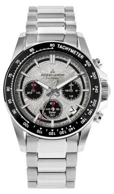 Produktbild von Jacques Lemans Chronographen Eco Power Limited Edition Silver