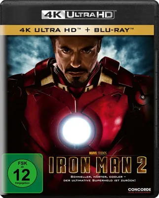 Obrázok produktu pre Iron Man 2 (4K Ultra HD + Blu-ray)