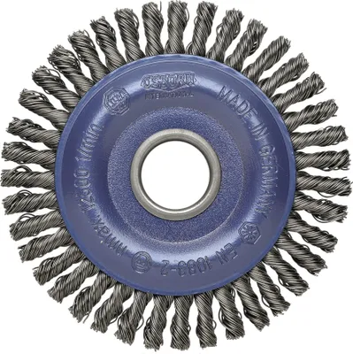 Produktbild von Rundbürste D.125mm Drahtstärke 0,35mm STA 6mm 12500min-¹ OSBORN