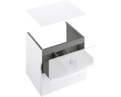 Image de Plaque de lavabo RAVAK Comfort 600 blanc