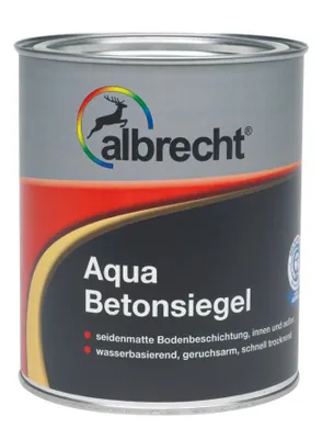 Produktbild von Albrecht Aqua Betonsiegel 2,5 L RAL 7001 grau