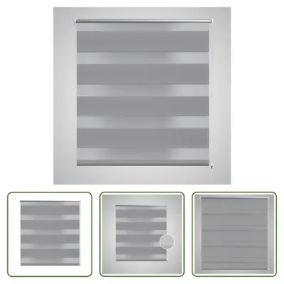 Produktbild von Doppelrollo Seitenzug Duo Rollo 80 x 175 cm grau