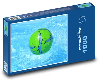 Obrázek produktu pro Puzzle 1000 Míč ve vodní hladině - martinpuzzle