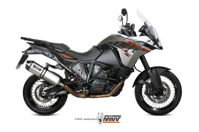 Obrázok produktu pre Mivv SPORT tlmič SPEED EDGE SLIP-ON z nehrdzavejúcej ocele s karbónovým uzáverom pre KTM 1050 ADVENTURE BJ 2015 > 20