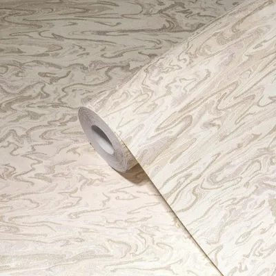 Produktbild von A.S. Creation | Mamoroptik | Vliestapete | Kollektion MY HOME MY SPA | 383583 | Creme | 10.05 x 0.53 m | Abstrakt | Wohn