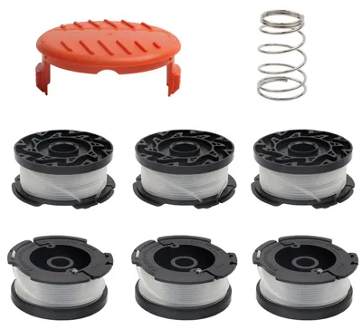 Produktbild von Drahtspulen Set, 6 Stück, passend für Grastrimmer, Ersatzteile für Gartengeräte
