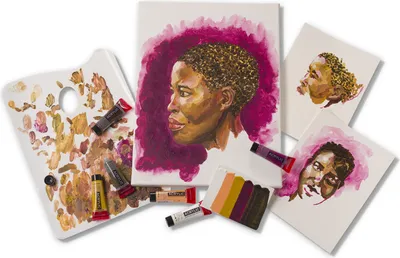 Produktbild von ROYAL TALENS Acrylfarbe AMSTERDAM Portrait 6 x 20 ml