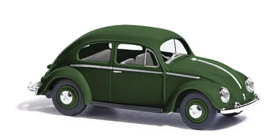 Produktbild von Busch 52990 - H0 - VW Käfer Ovalfenster, Dunkelgrün - Neu