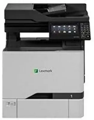 Produktbild von Lexmark CX725de, Laser, Farbdruck, 1200 x 1200 DPI, A4, Direktdruck, Schwarz, Grau